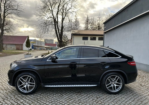 Mercedes-Benz GLE cena 176000 przebieg: 197000, rok produkcji 2015 z Nysa małe 781